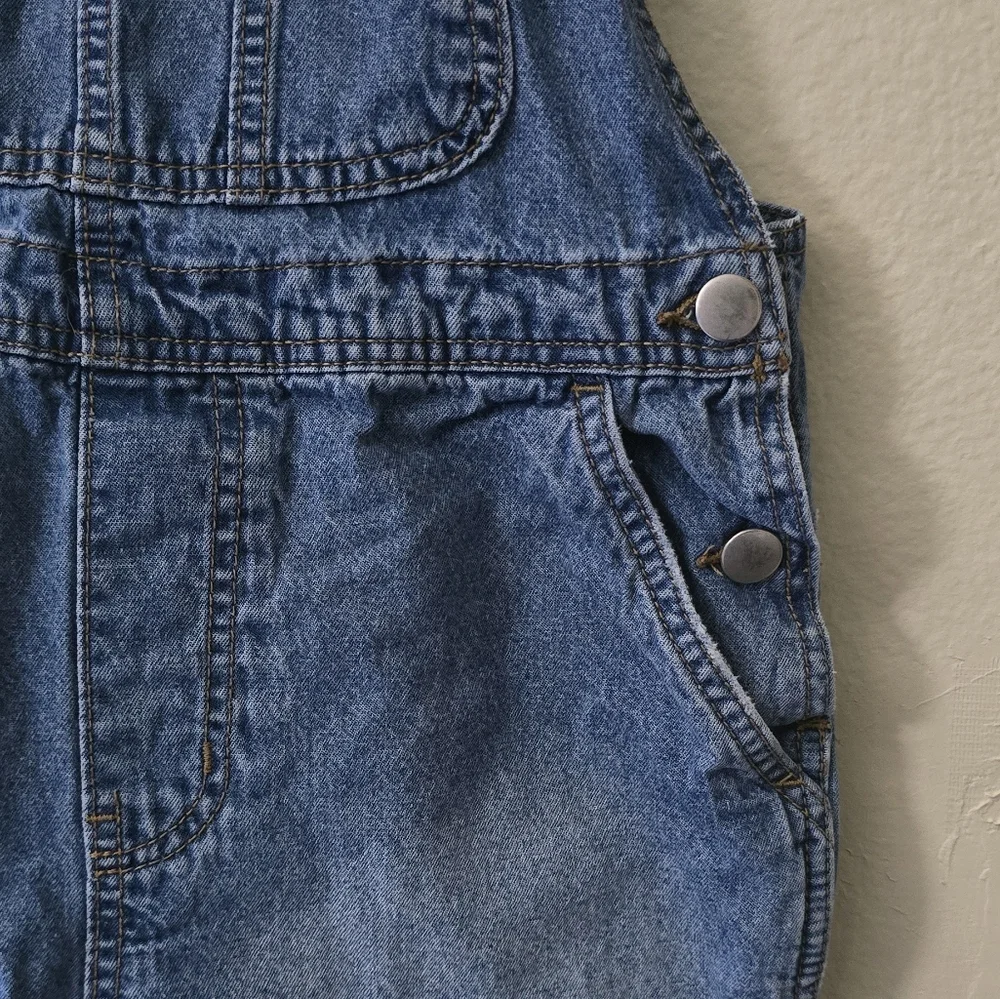 No Boundaries Denim Overalls Juniors Size S/CH (3-5)